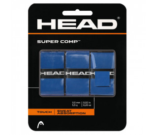 Овергрип Head Super Comp, 0.5 мм, 3 шт, синий